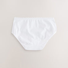 Load image into Gallery viewer, White Lace Briefs 7 Pack (3-12yrs)

