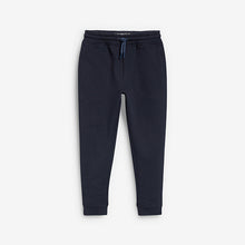 Load image into Gallery viewer, Black/Grey/Navy Slim Fit Joggers 3 Pack (3-12yrs)

