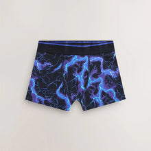 Load image into Gallery viewer, Multi Lightning Print Boxers 7 Pack (3-12yrs)
