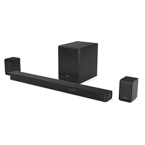 HISENSE: DOLBY ATMOS SOUND BAR HOME THEATER SYSTEM, 5.1 CH WITH SUBWOOFERS, 340W