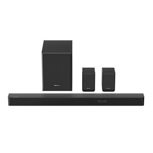 HISENSE: DOLBY ATMOS SOUND BAR HOME THEATER SYSTEM, 5.1 CH WITH SUBWOOFERS, 340W