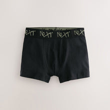 Load image into Gallery viewer, Black with Grafitti Next Waistband Trunks 5 Pack (5-12yrs)
