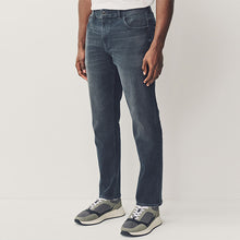 Load image into Gallery viewer, Charcoal Grey Slim Fit Authentic Stretch Denim Jeans
