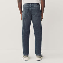 Load image into Gallery viewer, Charcoal Grey Slim Fit Authentic Stretch Denim Jeans
