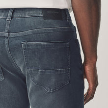 Load image into Gallery viewer, Charcoal Grey Slim Fit Authentic Stretch Denim Jeans
