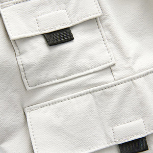 Light Grey Cargo Premium Putty Trousers (3-12yrs)