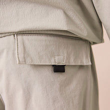 Load image into Gallery viewer, Light Grey Cargo Premium Putty Trousers (3-12yrs)

