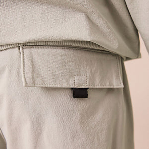 Light Grey Cargo Premium Putty Trousers (3-12yrs)