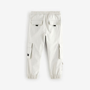 Light Grey Cargo Premium Putty Trousers (3-12yrs)