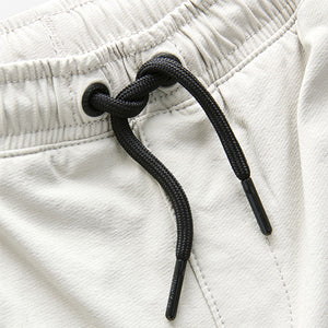 Light Grey Cargo Premium Putty Trousers (3-12yrs)