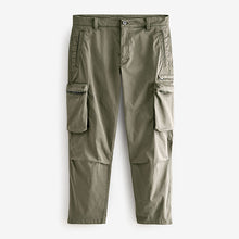 Load image into Gallery viewer, Stone Regular Fit Soft Touch Utility Cargo Trousers
