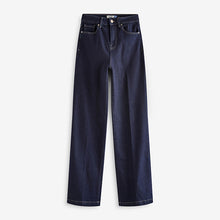 Load image into Gallery viewer, Indigo Blue Wide Leg Denim Jeans
