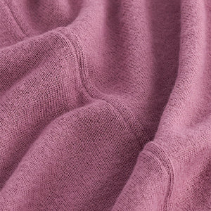 Rose Pink Soft Touch Cosy Seam Crew Neck Jumper