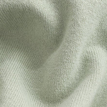 Load image into Gallery viewer, Light Green Regular Fit Knitted Long Sleeve Polo Shirt
