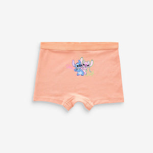 Pink/Blue Lilo And Stitch Shorts Briefs 5 Pack