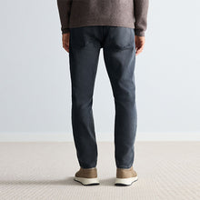 Load image into Gallery viewer, Charcoal Grey Slim Fit Motion Flex Ultra Soft Jeans
