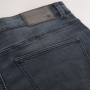 Charcoal Grey Slim Fit Motion Flex Ultra Soft Jeans