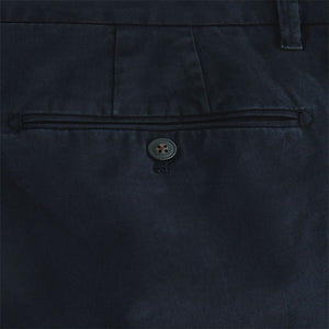 Navy Blue Slim Fit Premium Soft Touch Chino Trousers
