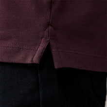 Load image into Gallery viewer, Purple Fig Regular Fit Short Sleeve Pique Polo Shirt
