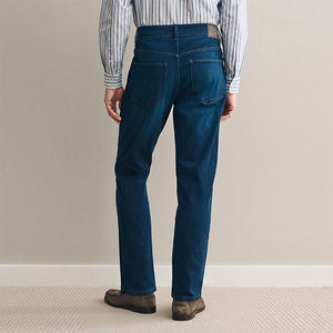 Mid Blue Slim Fit Motion Flex Ultra Soft Jeans