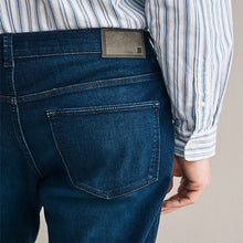 Load image into Gallery viewer, Mid Blue Slim Fit Motion Flex Ultra Soft Jeans
