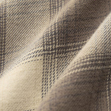 Load image into Gallery viewer, Stone Natural Short Sleeve Check Twin Pocket Western 100% Cotton Shirt
