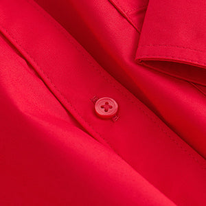 Red Oversized Shirt
