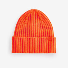 Load image into Gallery viewer, Orange Knitted Beanie Hat (1-13yrs)
