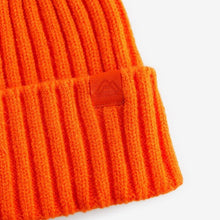 Load image into Gallery viewer, Orange Knitted Beanie Hat (1-13yrs)
