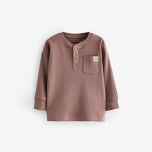 Load image into Gallery viewer, Navy/Camel Plain 3 Pack Relaxed Fit Pyjamas (12mths-6yrs)
