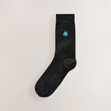 Load image into Gallery viewer, Monsters Fun Embroidered Socks 8 Pack
