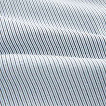 Load image into Gallery viewer, Dark Blue 100% Cotton Stripe Long Sleeve Shirt
