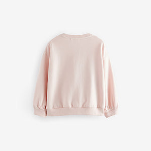 Pretty Pink Sequin Star Sweatshirt (3-11yrs)