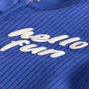 Blue Baby Zipped Sleepsuits 4 Pack
