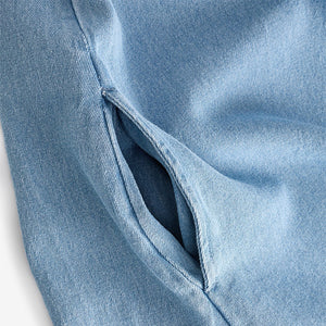 Denim 100% Cotton Strappy Sundress (3-12yrs)