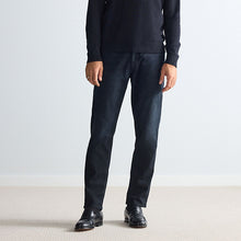 Load image into Gallery viewer, Ink Blue Slim Fit Motion Flex Ultra Soft Jeans
