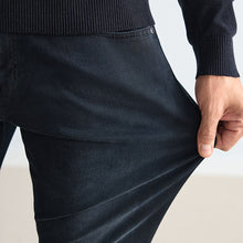 Load image into Gallery viewer, Ink Blue Slim Fit Motion Flex Ultra Soft Jeans
