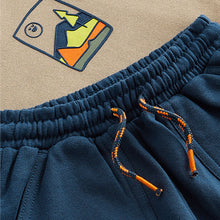 Load image into Gallery viewer, Stone Mountain Scene 100% Cotton Backprint Sweatshirt and Joggers Set (3mths-6yrs)
