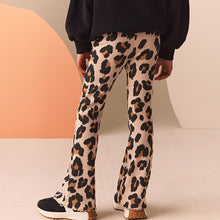 Load image into Gallery viewer, Animal 1 Pack Rib Flare Leggings (3-12yrs)
