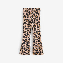 Load image into Gallery viewer, Animal 1 Pack Rib Flare Leggings (3-12yrs)
