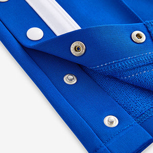 Blue Wide Leg Popper Joggers (3-12yrs)