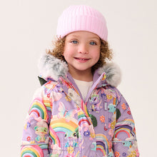 Load image into Gallery viewer, Pink Rib Beanie Hat (3-13yrs)
