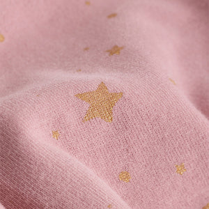Pink Bunny Peplum 100% Cotton Top and Leggings Set (9mths-6yrs)
