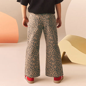 Animal Wide Leg Jeans (3-12yrs)