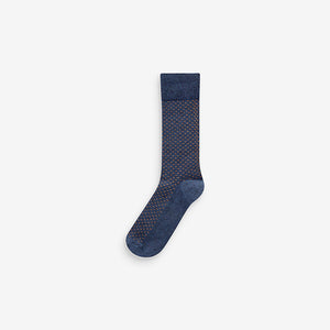 Dash Spot Pattern Smart Socks 5 Pack
