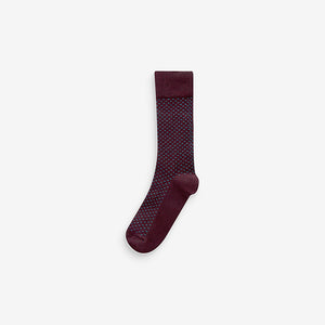 Dash Spot Pattern Smart Socks 5 Pack