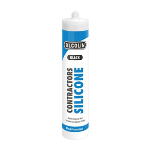 Alcolin Contractors Silicone 260Ml - Black