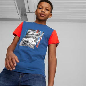 BMW Kids Grap.Tee Blu