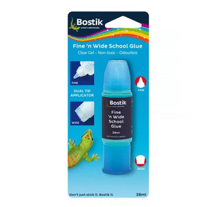 Bostik Fine And Wide School Glue 28Ml