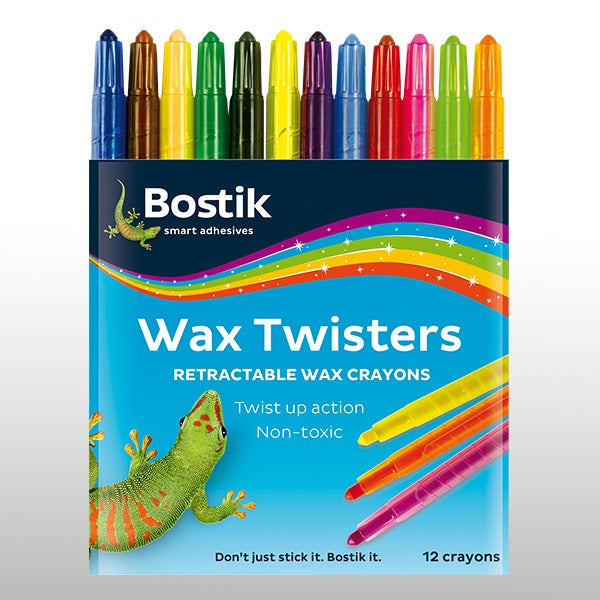 Bostik Wax Twisters 12 Colours